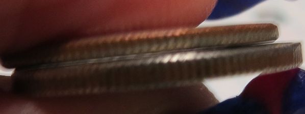 1985-P-Dime.....wrong-Size/-Thickness